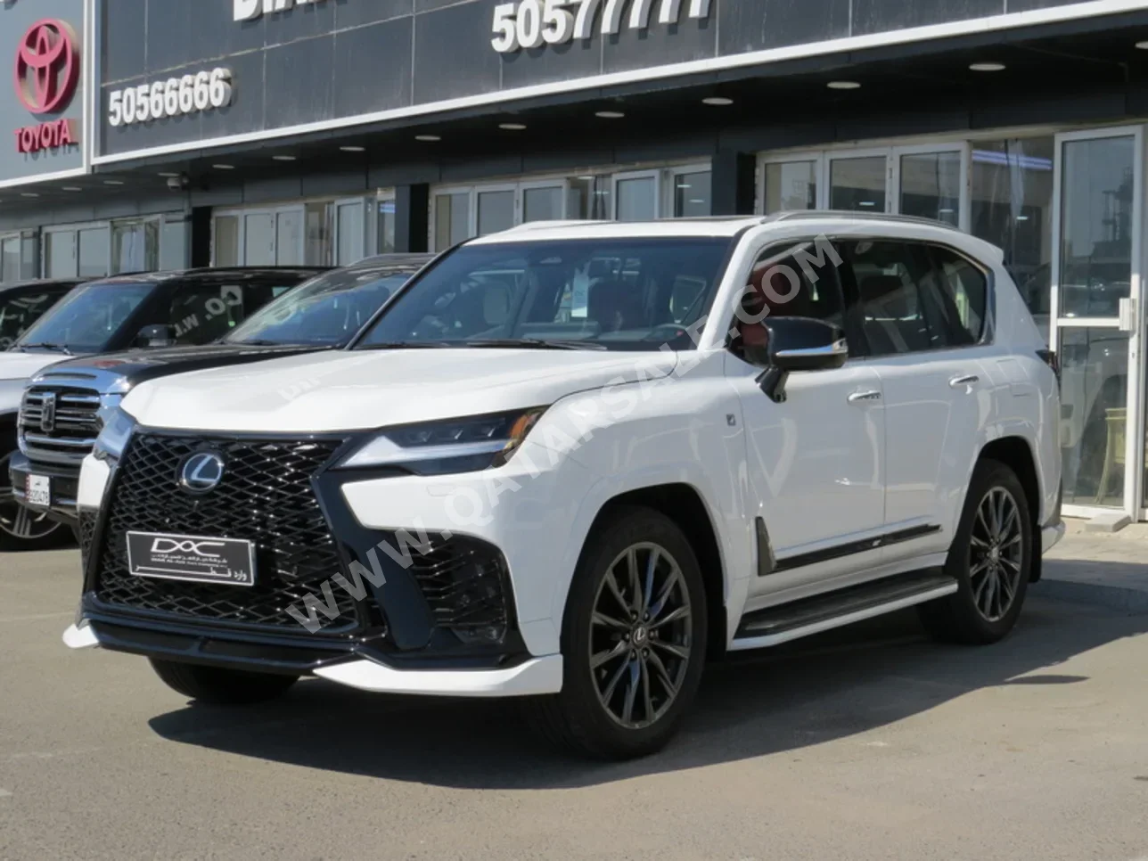 Lexus  LX  600 F Sport  2025  Automatic  4,000 Km  6 Cylinder  Four Wheel Drive (4WD)  SUV  White  With Warranty