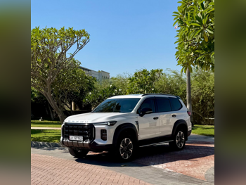 ماكسس دي 90 2025 اوتوماتيك 29,000 كم 4 سلندر دفع رباعي اس يو في أبيض تحت الضمان