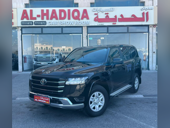 Toyota  Land Cruiser  GX  2024  Automatic  51,000 Km  6 Cylinder  Four Wheel Drive (4WD)  SUV  Black  With Warranty