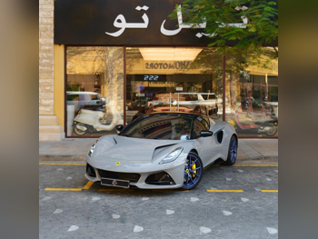 لوتس اميره فيرست ادشن 2024 اوتوماتيك 3,380 كم 6 سلندر دفع كلي مستمر كوبيه \ سبورت فضي تحت الضمان