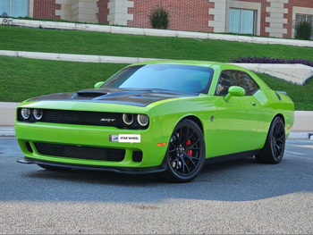 Dodge  Challenger  SRT  2015  Automatic  106,000 Km  8 Cylinder  Rear Wheel Drive (RWD)  Coupe / Sport  Green