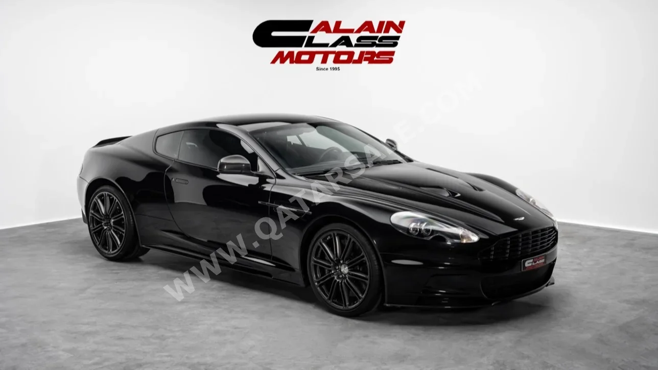 Aston Martin  DB  S  2013  Automatic  2,543 Km  12 Cylinder  Rear Wheel Drive (RWD)  Coupe / Sport  Black