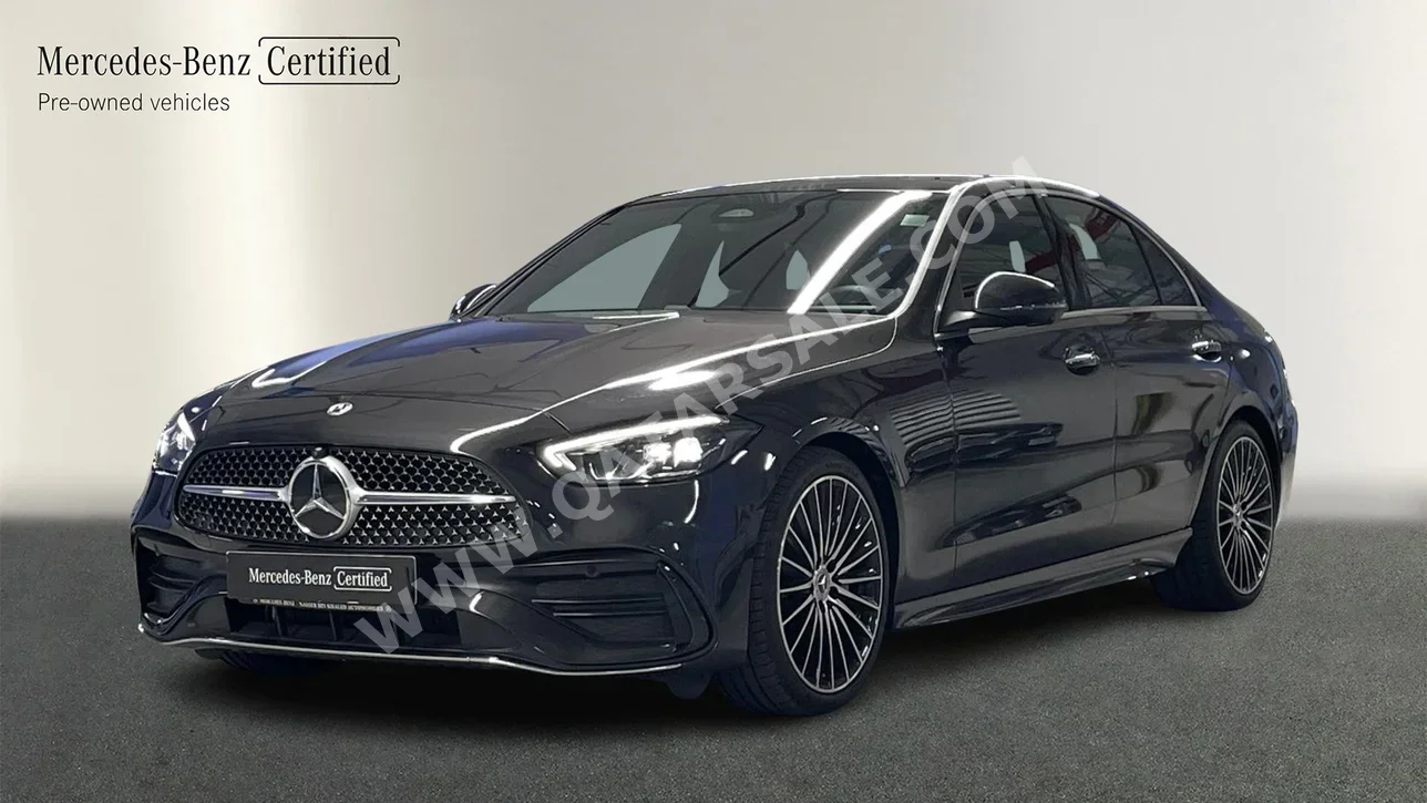 مرسيدس - بنز  سي - كلاس  200  2025  اوتوماتيك  8,500 كم  4 سلندر  دفع خلفي  سيدان  رمادي  تحت الضمان