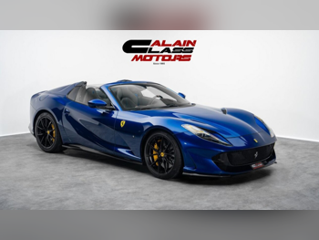 Ferrari  812  GTS  2021  Automatic  13,180 Km  12 Cylinder  Rear Wheel Drive (RWD)  Convertible  Blue