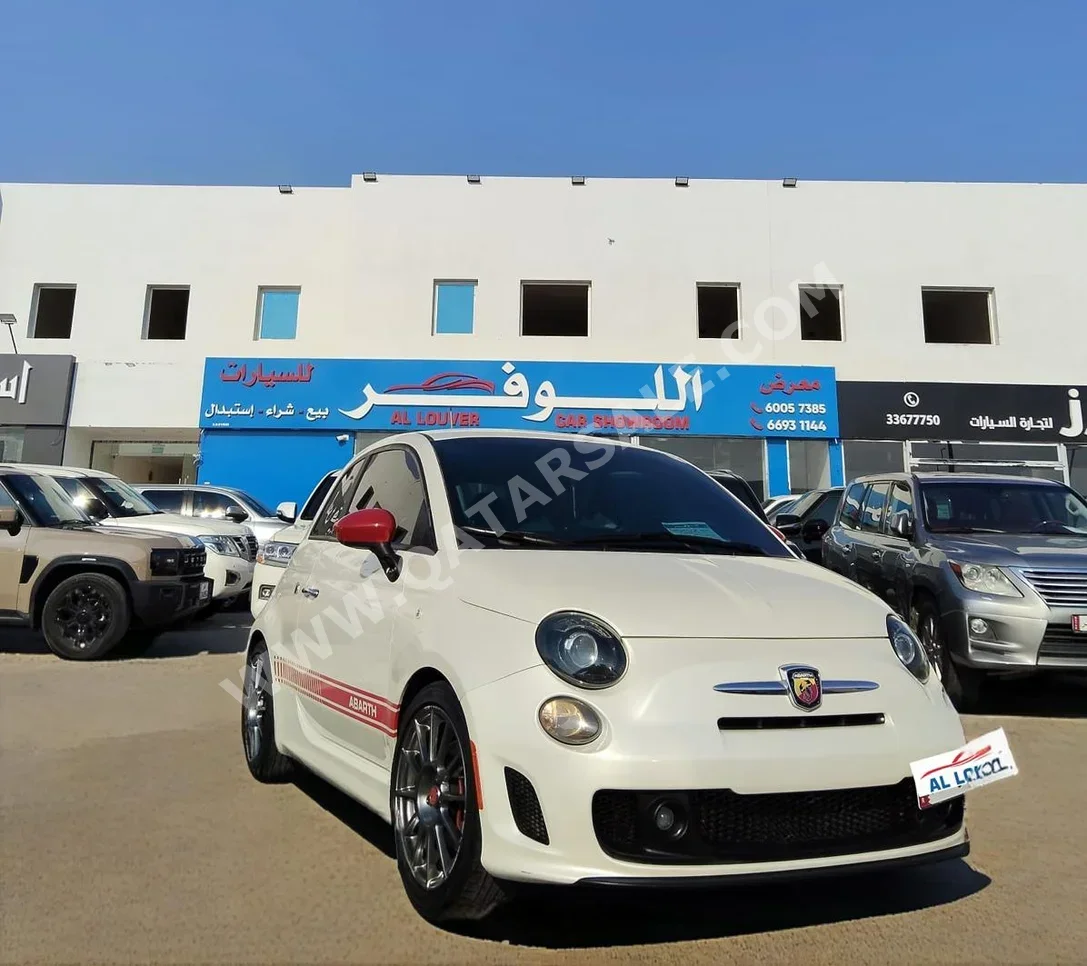 Fiat  500  Abarth  2017  Automatic  51,000 Km  4 Cylinder  Front Wheel Drive (FWD)  Hatchback  White