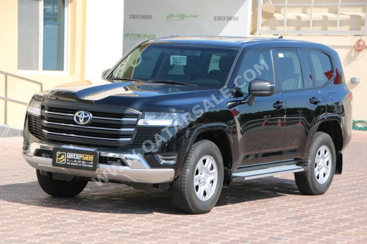 Toyota  Land Cruiser  GX  2024  Automatic  38,000 Km  6 Cylinder  Four Wheel Drive (4WD)  SUV  Black  With Warranty