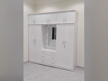 Wardrobes & Dressers - Doha Furniture  - Wardrobes  - White