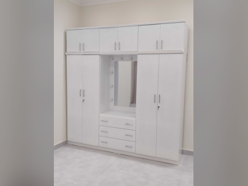 Wardrobes & Dressers - Doha Furniture  - Wardrobes  - White