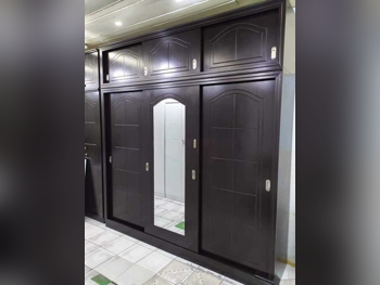 Wardrobes & Dressers - Doha Furniture  - Wardrobes  - Brown
