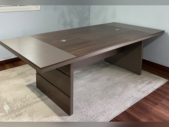Desks & Computer Desks - Meeting Table  - Brown