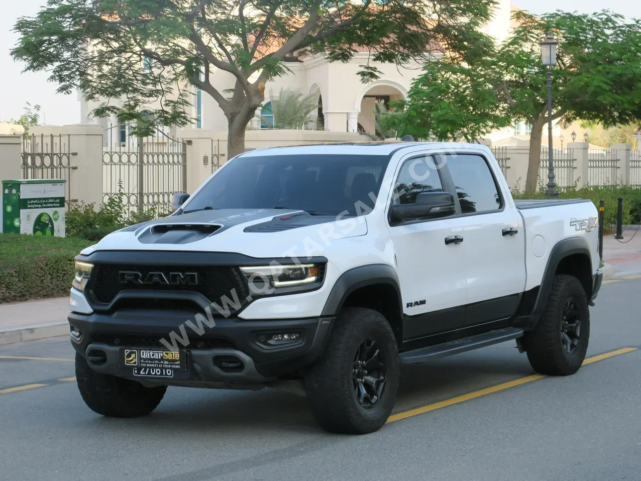 دودج  رام  تي أر إكس  2023  اوتوماتيك  50,000 كم  8 سلندر  دفع رباعي  بيكب  أبيض  تحت الضمان