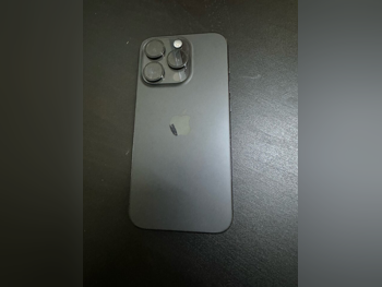 Mobile Phones Apple  - iPhone 15  - Pro  - Black Titanium  - 128 GB