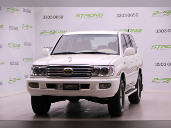 تويوتا  لاند كروزر  جي اكس ار  2006  اوتوماتيك  414,000 كم  6 سلندر  دفع رباعي  اس يو في  أبيض لؤلؤي