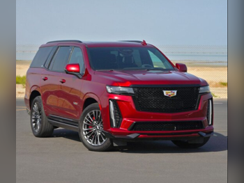 كاديلاك  اسكيليد  في سوبر جارج  2023  اوتوماتيك  66,000 كم  8 سلندر  دفع رباعي  اس يو في  أحمر غامق