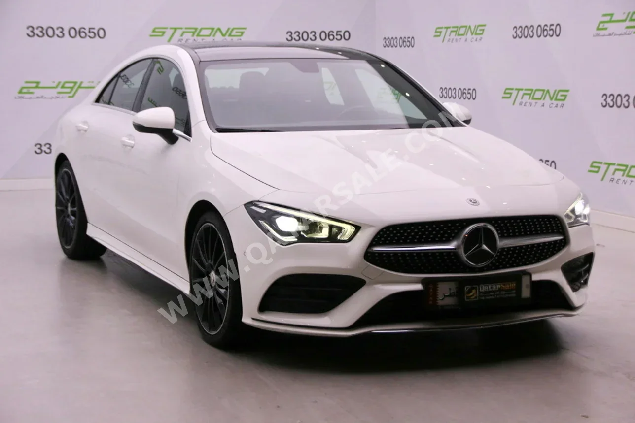 مرسيدس - بنز سي ال ايه 250 2022 اوتوماتيك 93,000 كم 4 سلندر دفع خلفي سيدان أبيض