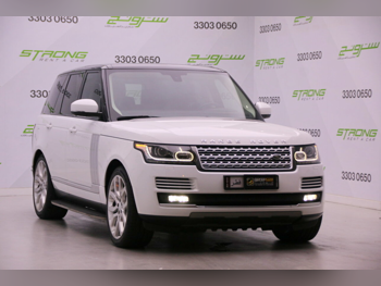 لاند روفر  رنج روفر  فوج اس اي سوبر تشارجر  2016  اوتوماتيك  91,000 كم  8 سلندر  دفع رباعي  اس يو في  أبيض