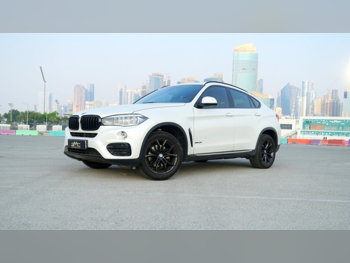 BMW  X-Series  X6  2017  Automatic  104,000 Km  6 Cylinder  Four Wheel Drive (4WD)  SUV  White
