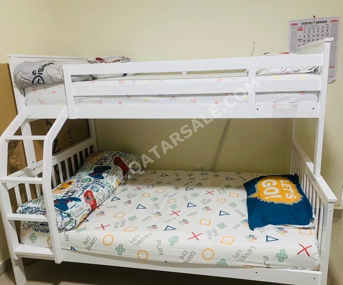 Kids Beds - Bunk Bed  - White