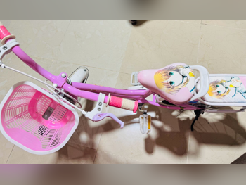 دراجة اطفال  - صغير (15-17 بوصة)  - زهري