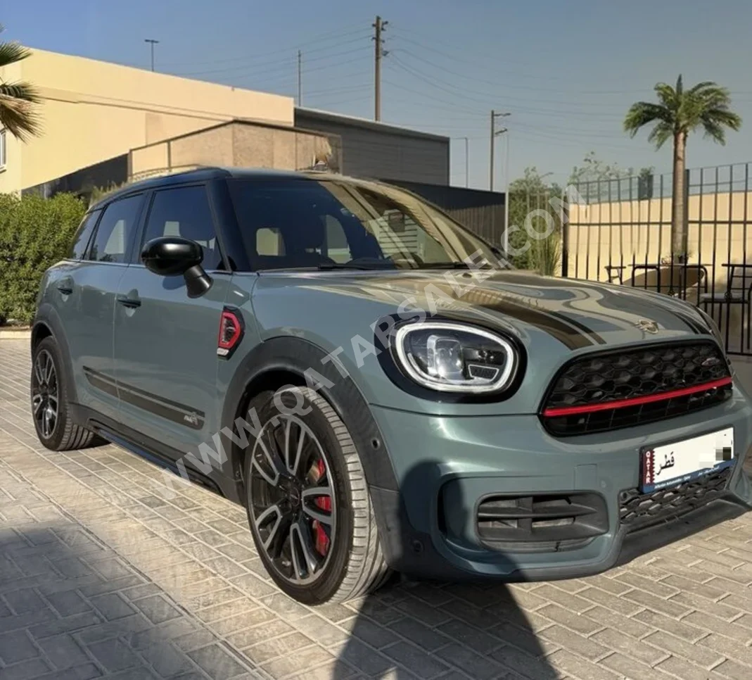 Mini  Cooper  CountryMan JCW  2021  Automatic  59,500 Km  4 Cylinder  All Wheel Drive (AWD)  Hatchback  Blue  With Warranty