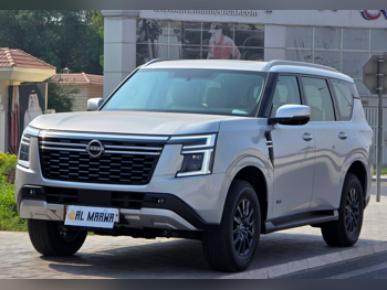 نيسان  باترول  ال اي تيربو  2026  اوتوماتيك  0 كم  6 سلندر  دفع رباعي  اس يو في  فضي  تحت الضمان