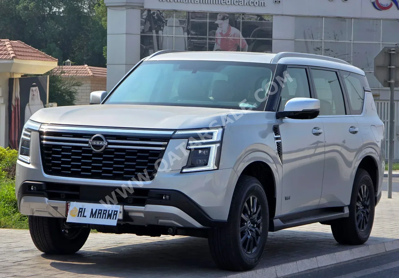 Nissan Patrol LE Turbo 2026 Automatic 0 Km 6 Cylinder Four Wheel Drive (4WD) SUV Silver With Warranty