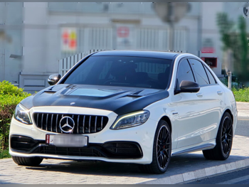 Mercedes-Benz  C-Class  63 AMG  2019  Automatic  65,000 Km  8 Cylinder  Rear Wheel Drive (RWD)  Sedan  White