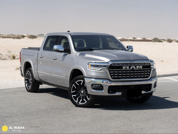 Dodge  Ram  Limited  2025  Automatic  6,309 Km  6 Cylinder  Four Wheel Drive (4WD)  Pick Up  Silver  With Warranty