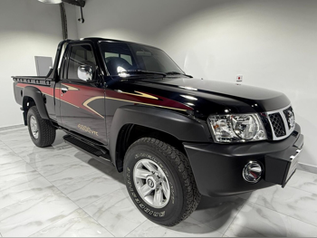 نيسان  باترول  بيك اب  2023  اوتوماتيك  4,000 كم  6 سلندر  دفع رباعي  بيكب  أسود  تحت الضمان