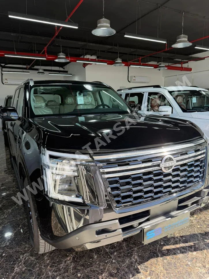 Nissan Patrol SE 2026 Automatic 0 Km 8 Cylinder Four Wheel Drive (4WD) SUV Black With Warranty