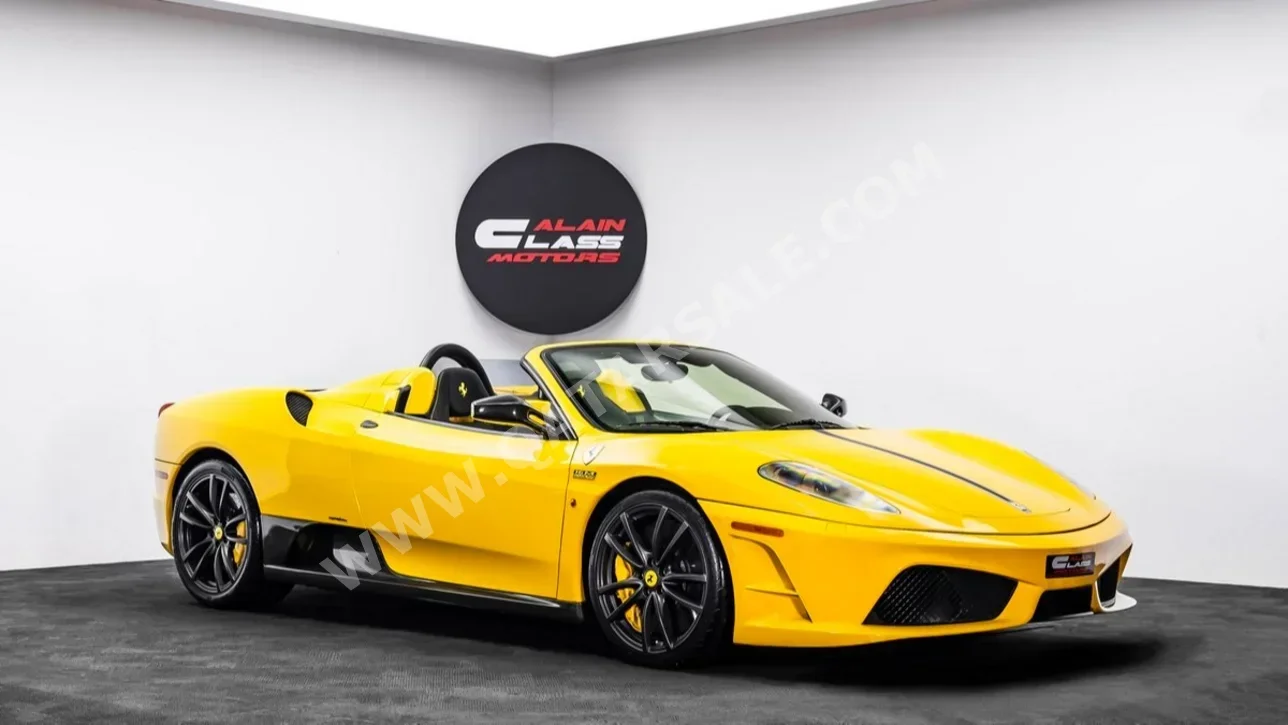 Ferrari  F430  Scuderia  2009  Automatic  8,169 Km  8 Cylinder  Rear Wheel Drive (RWD)  Convertible  Yellow