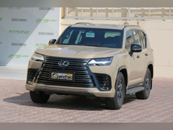 Lexus  LX  600 Overtrail  2025  Automatic  4,000 Km  6 Cylinder  Four Wheel Drive (4WD)  SUV  Beige  With Warranty