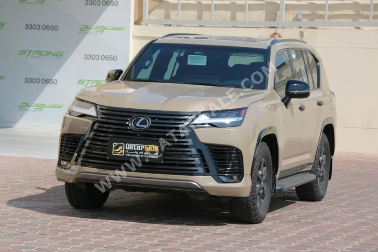 Lexus  LX  600 Overtrail  2025  Automatic  4,000 Km  6 Cylinder  Four Wheel Drive (4WD)  SUV  Beige  With Warranty