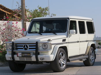Mercedes-Benz  G-Class  55 AMG  2010  Automatic  99,000 Km  8 Cylinder  Four Wheel Drive (4WD)  SUV  White