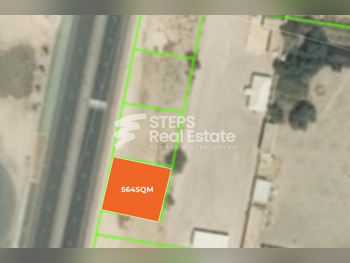 Lands For Sale in Al Daayen  - Al Sakhama  -Area Size 564 Square Meter