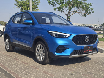 ام جي زد اس 2025 اوتوماتيك 0 كم 4 سلندر سحب امامي اس يو في ازرق تحت الضمان