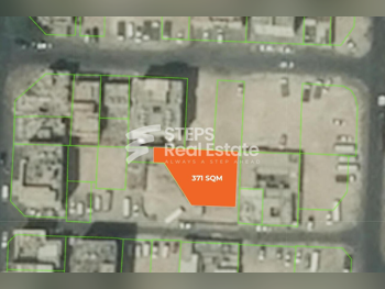 Lands For Sale in Doha  - Al Ghanim  -Area Size 371 Square Meter