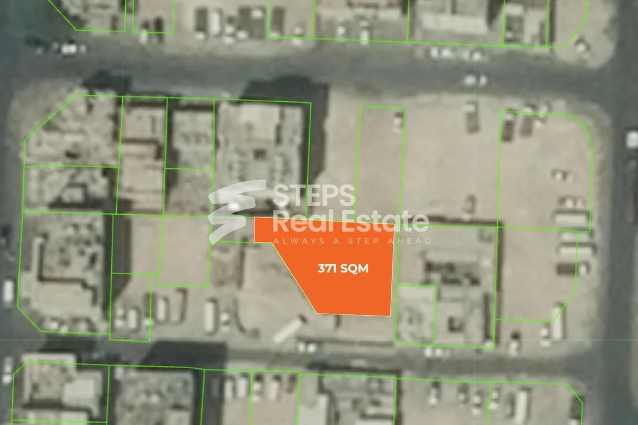 Lands For Sale in Doha  - Al Ghanim  -Area Size 371 Square Meter
