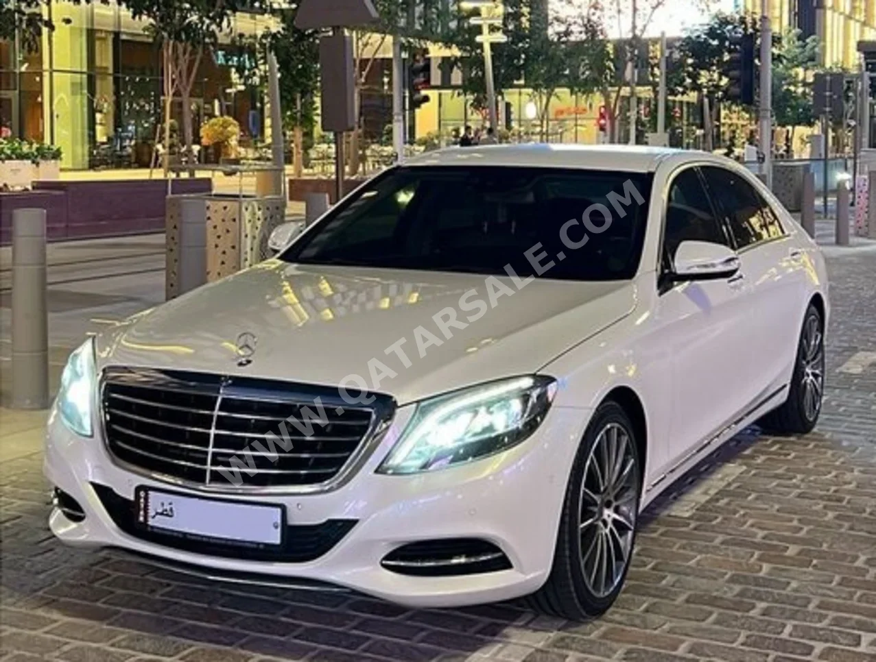 Mercedes-Benz S-Class 400 2015 Automatic 105,500 Km 6 Cylinder Rear Wheel Drive (RWD) Sedan White