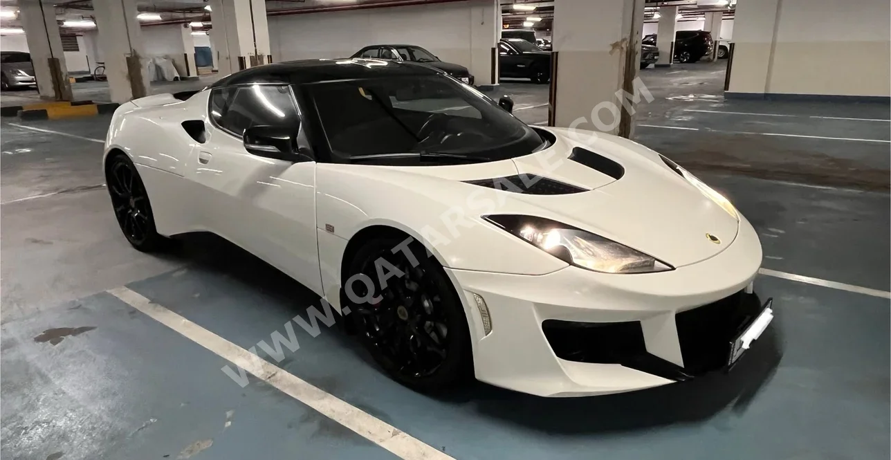 Lotus  Evora  400  2017  Automatic  39,000 Km  6 Cylinder  Rear Wheel Drive (RWD)  Coupe / Sport  White