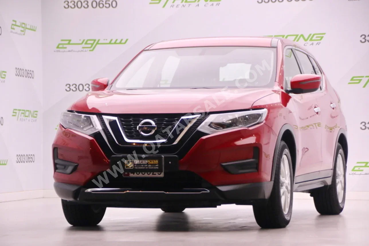 Nissan X-Trail 2021 Automatic 51,000 Km 4 Cylinder Four Wheel Drive (4WD) SUV Red With Warranty