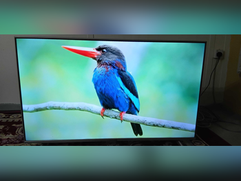 تلفاز تي سي ال  - 55 بوصة  - 4 كي او الترا اتش دي  - تلفاز ذكي