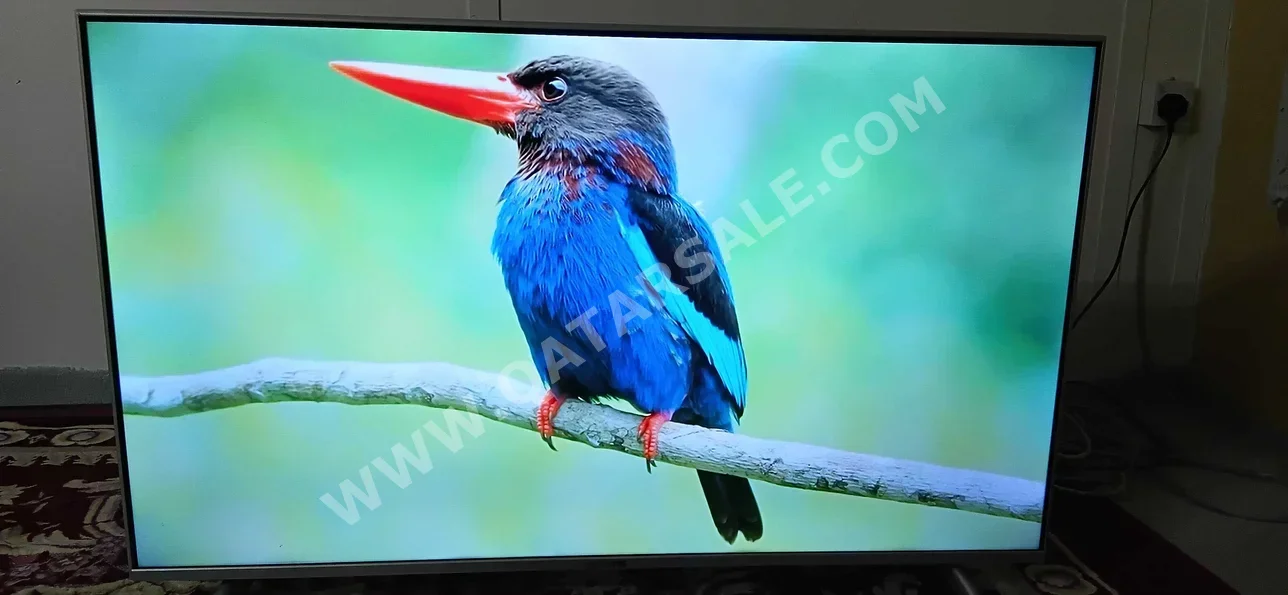 تلفاز تي سي ال  - 55 بوصة  - 4 كي او الترا اتش دي  - تلفاز ذكي