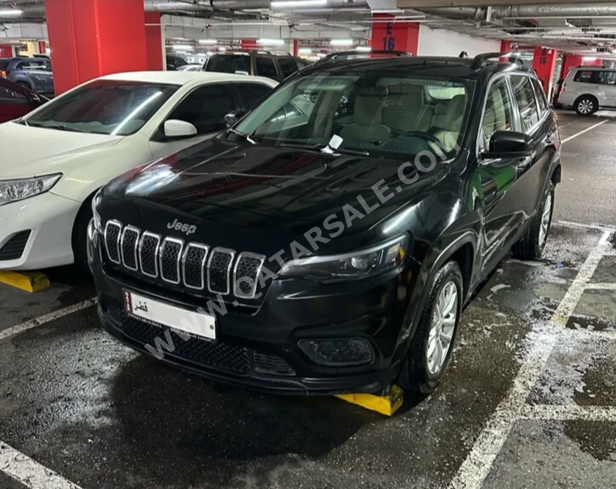 Jeep Cherokee Sport 2021 Automatic 78,000 Km 6 Cylinder Four Wheel Drive (4WD) SUV Black