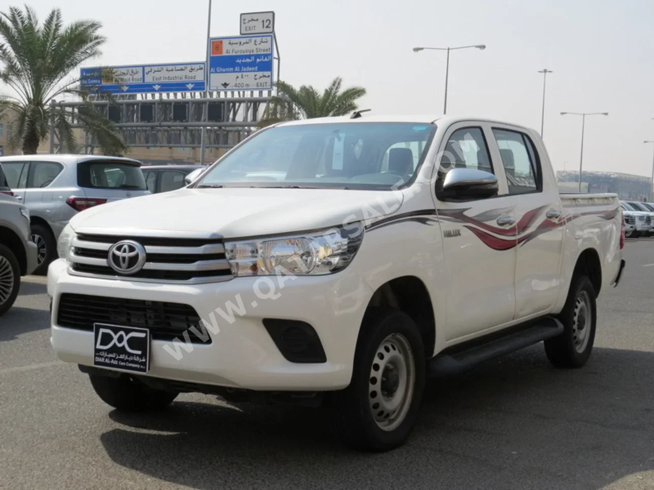 Toyota Hilux 2020 Automatic 50,000 Km 4 Cylinder Four Wheel Drive (4WD) Pick Up White