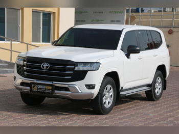 Toyota Land Cruiser GX 2023 Automatic 53,000 Km 6 Cylinder Four Wheel Drive (4WD) SUV White With Warranty