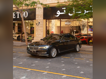 BMW  7-Series  730 Li  2017  Automatic  72,000 Km  4 Cylinder  Rear Wheel Drive (RWD)  Sedan  Black
