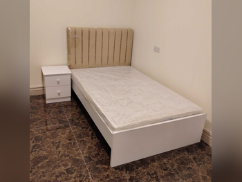 الأسّرة - فردي - البرتقالي - متضمنة المرتبة