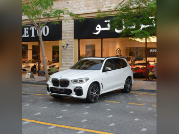 بي ام دبليو  الفئة - اكس  اكس 5  2022  اوتوماتيك  57,960 كم  8 سلندر  دفع رباعي  اس يو في  أبيض  تحت الضمان