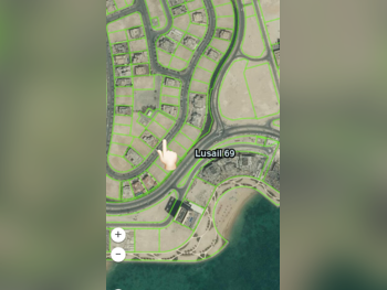 Lands For Sale in Lusail  - Waterfront Residential  -Area Size 1,565 Square Meter